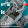 RESKIT RSU48-0394 A-7E Corsair II cockpit late version (Basic edition with 3D decals) for Hasegawa kit (3D Printed) 1/48